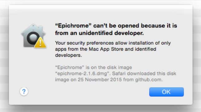 How To Allow Apps From Unidentified Developers Mac Code